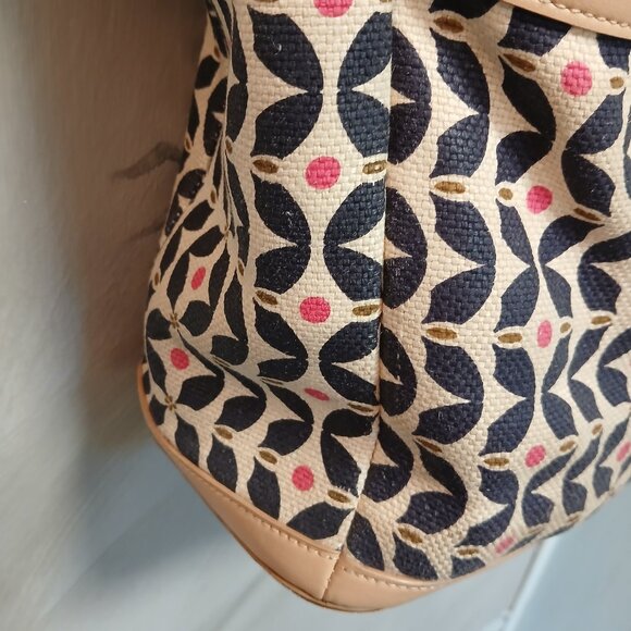 Spartina 449 Linen&Leather Satchel - Picture 2 of 11